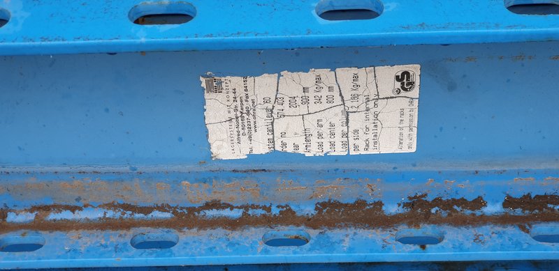 Rafturi cantilever second hand.